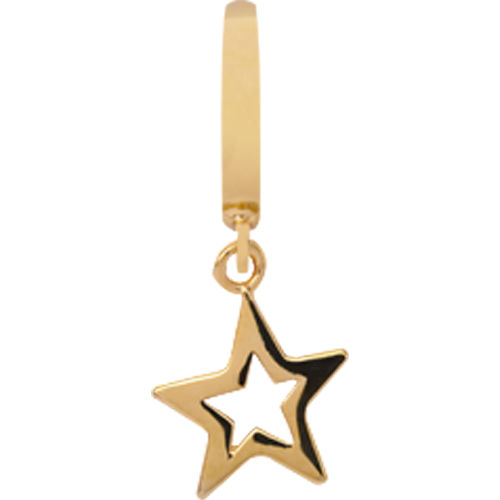 Image of Forgyldt Star charm fra Christina Collect